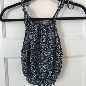 Brandy Melville Tie Strap Cropped Halter